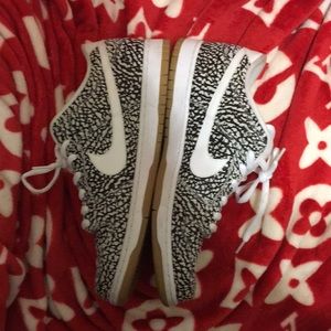 Nike SB dunk elephant print rare size 14